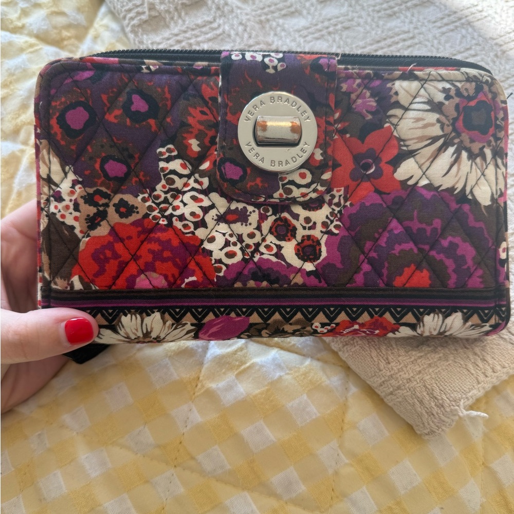 Vera Bradley Turn Lock Wallet